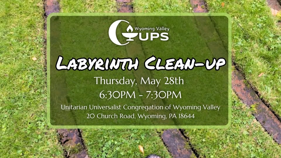 May Labyrinth Clean-up